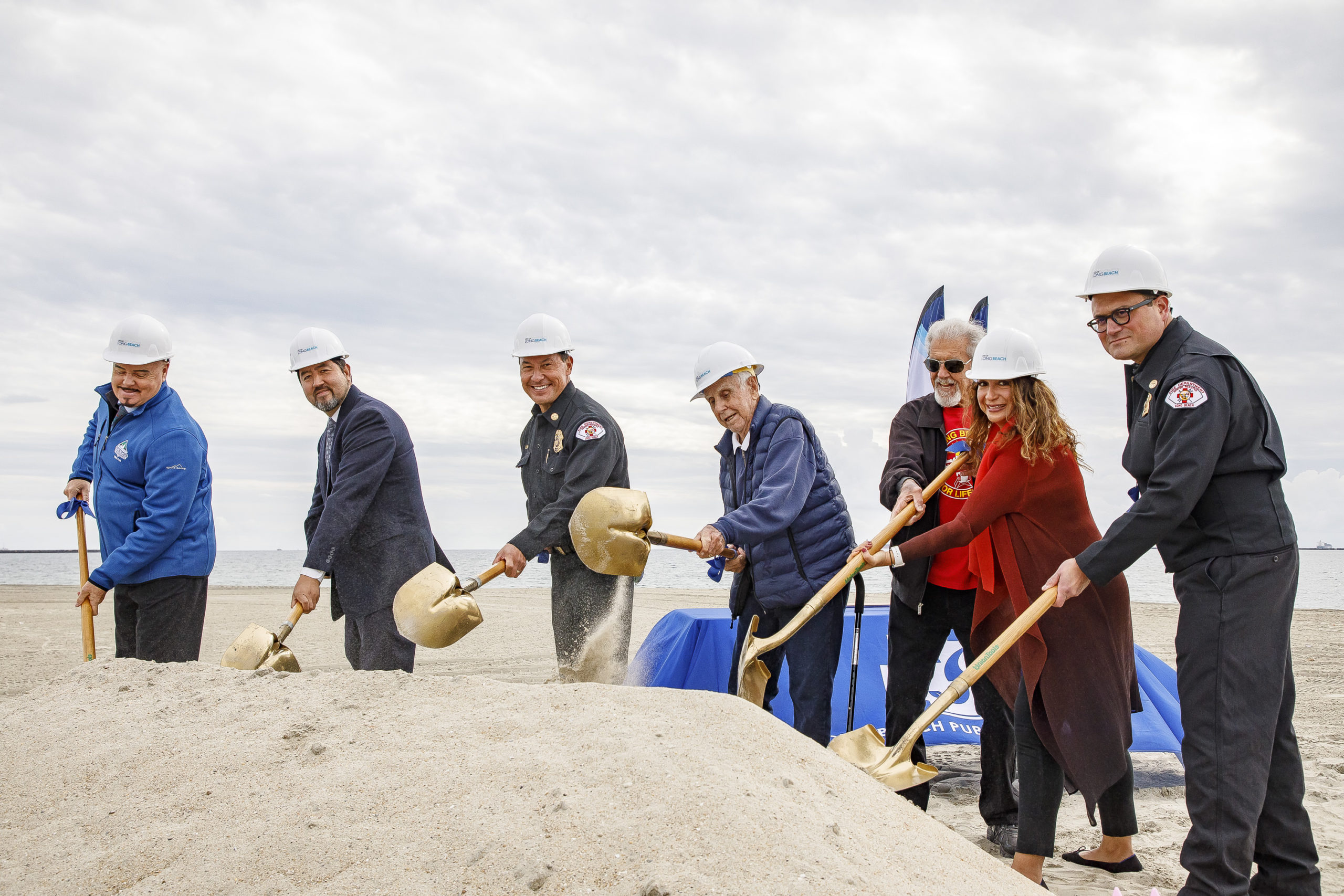 Long Beach Celebrates Groundbreaking for New Junior Lifeguard Facility  Rebuild - Long Beach Local News